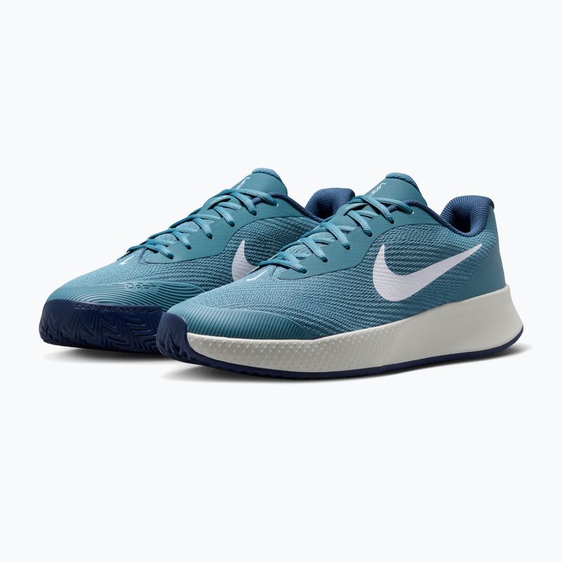 Încălțăminte de tenis pentru bărbați Nike Vapor Lite 3 Clay smokey blue/light bone/new slate/white 3