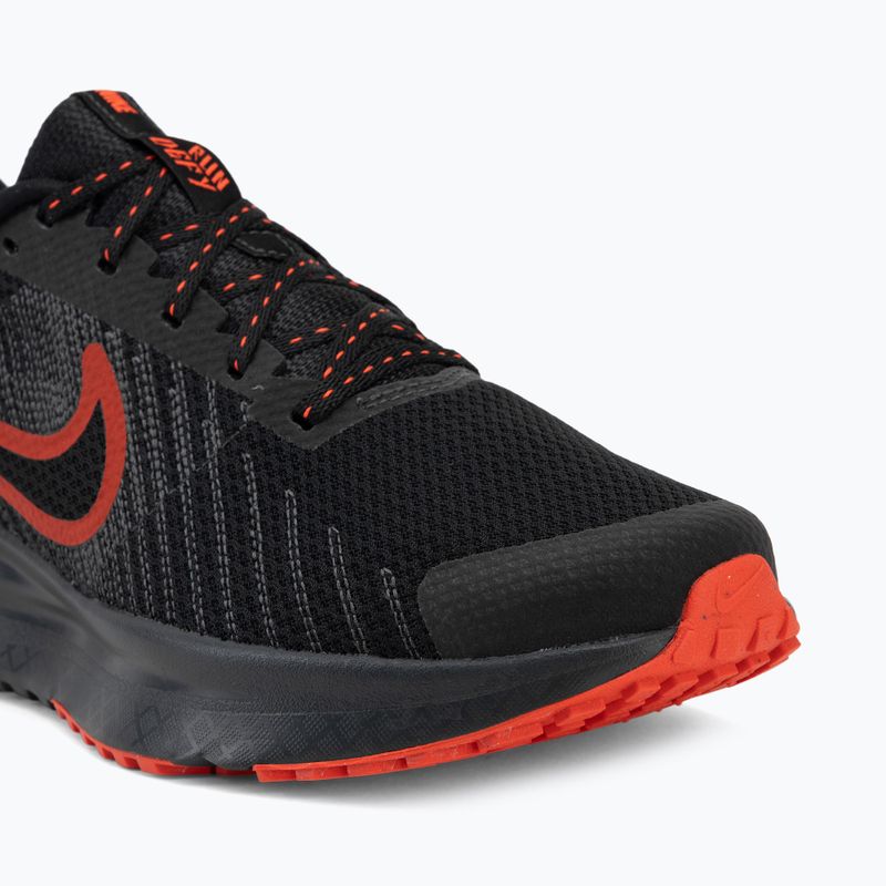 Încălțăminte de alergare pentru bărbați Nike Run Defy Black/Anthracite/Bright Crimson 7