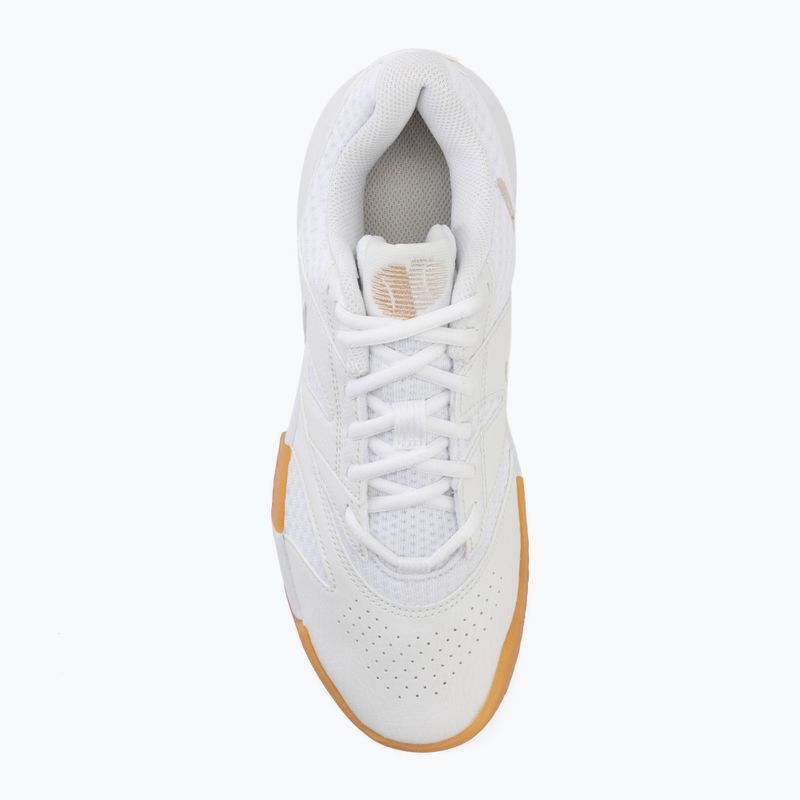 Încălțăminte de tenis pentru femei Nike Court Lite 4 White/Summit White/Linen/Light Orewood Brown 5