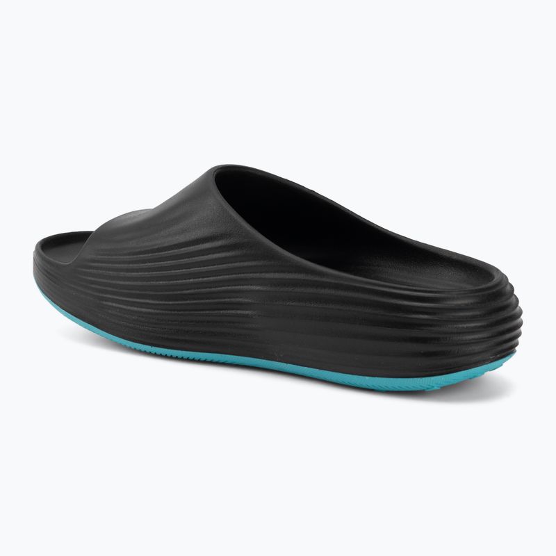Șlapi pentru bărbați Nike ReactX Rejuven8 black/gamma blue/metallic silver 3