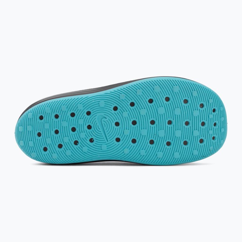 Șlapi pentru bărbați Nike ReactX Rejuven8 black/gamma blue/metallic silver 4