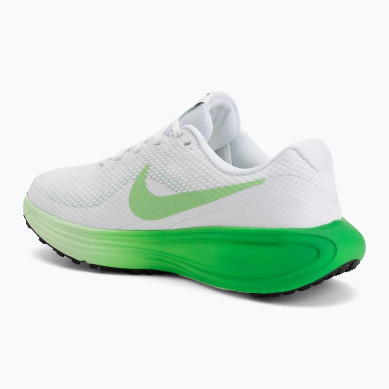 Încălțăminte de alergare pentru femei Nike Revolution 8 white/cucumber calm/illusion green 3