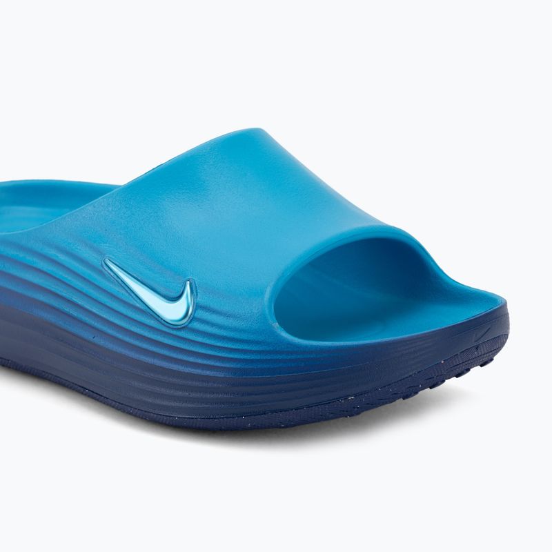 Șlapi pentru bărbați Nike ReactX Rejuven8 light current blue/light current blue 7