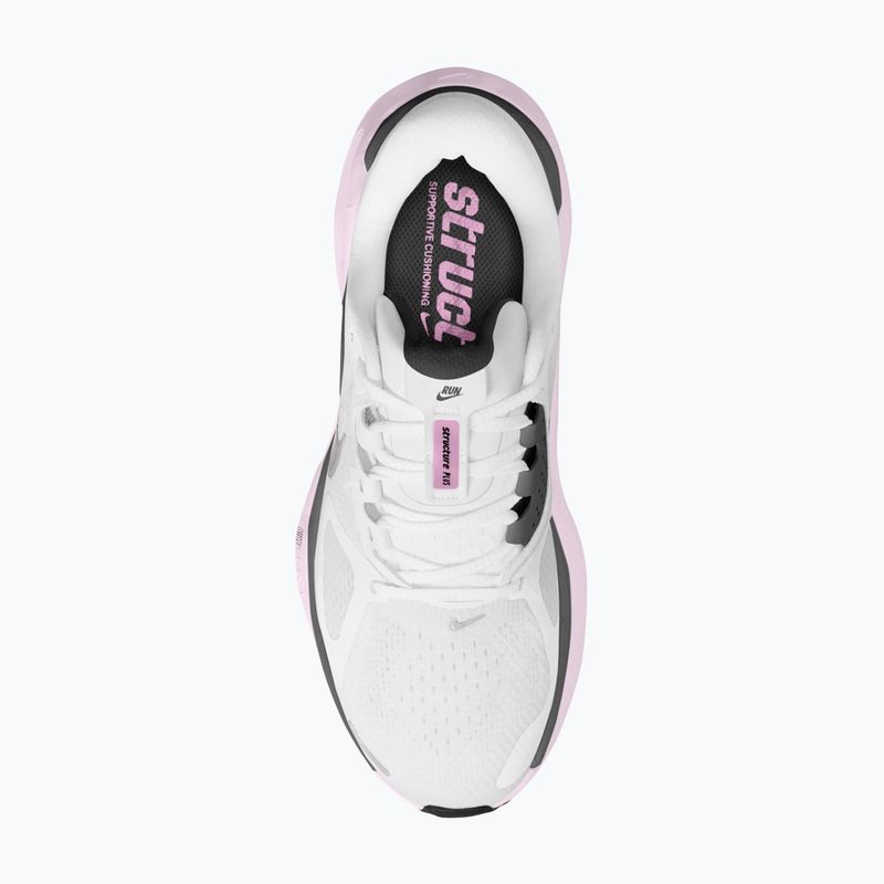 Încălțăminte de alergare pentru femei Nike Structure Plus white/black/metallic silver 4
