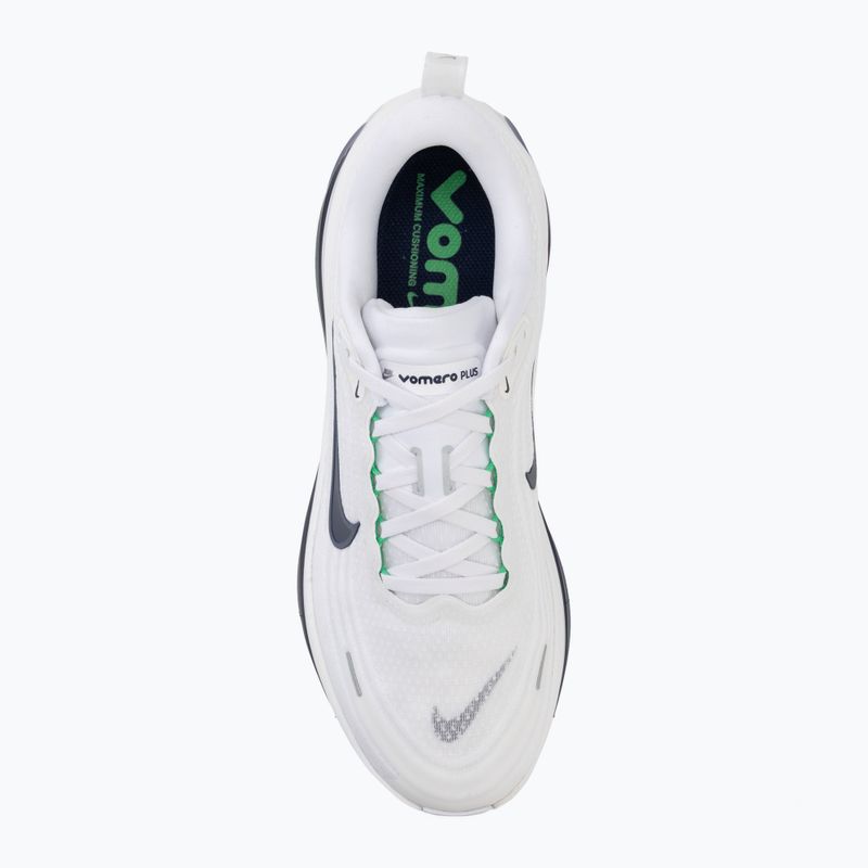 Încălțăminte de alergare pentru bărbați Nike Vomero Plus white/green spark/midnight navy 5