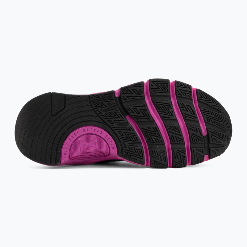 Încălțăminte de antrenament pentru femei Nike Free Metcon 7 black/hyper pink/fuchsia blast 4
