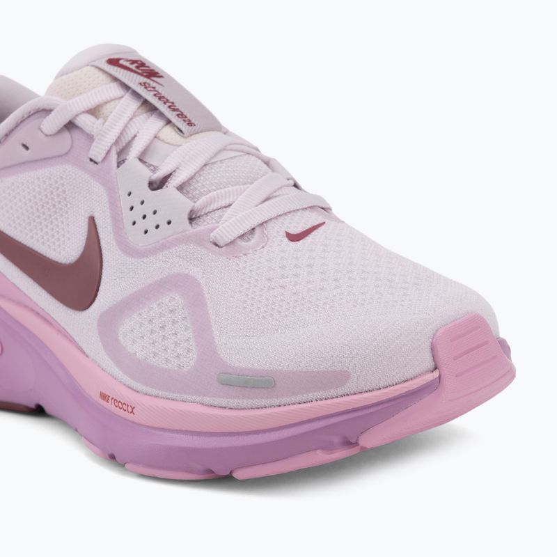 Încălțăminte de alergare pentru femei Nike Structure 26 bleached lilac/pink rise/pink smoke 7