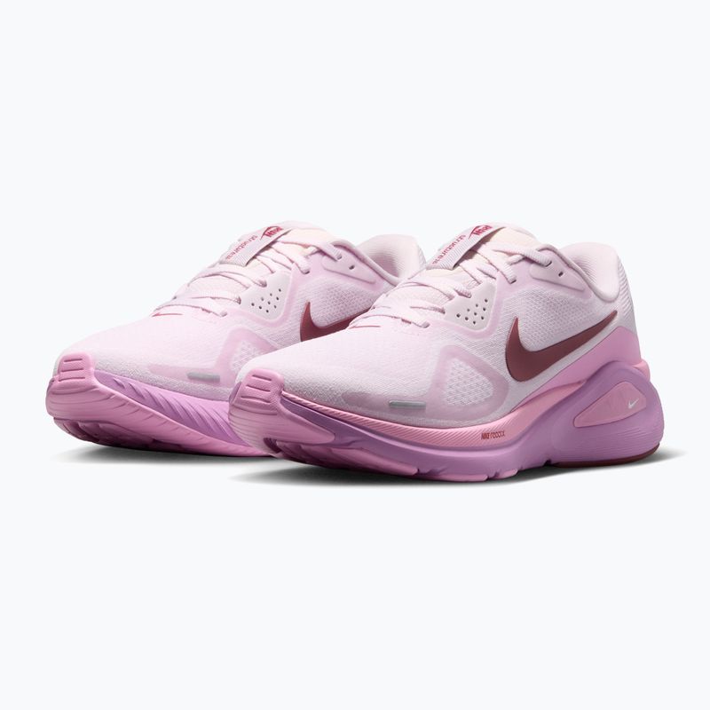 Încălțăminte de alergare pentru femei Nike Structure 26 bleached lilac/pink rise/pink smoke 3