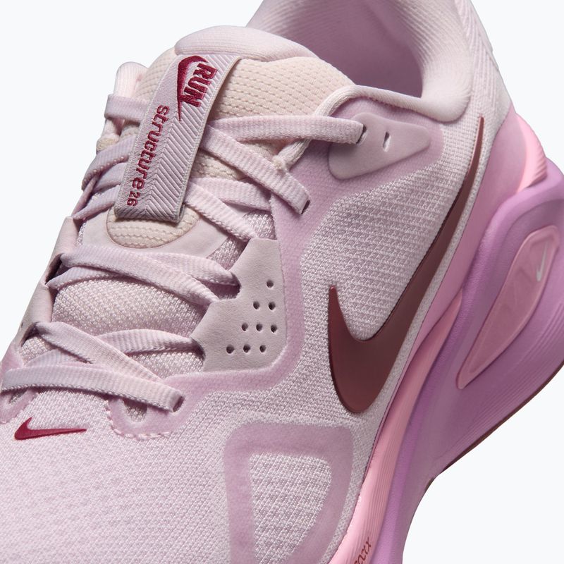 Încălțăminte de alergare pentru femei Nike Structure 26 bleached lilac/pink rise/pink smoke 7