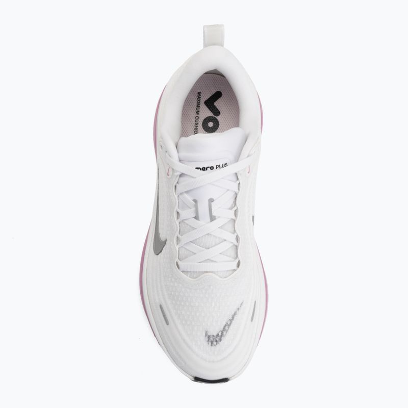 Încălțăminte de alergare pentru femei Nike Vomero Plus white/bleached lilac/metallic silver 5