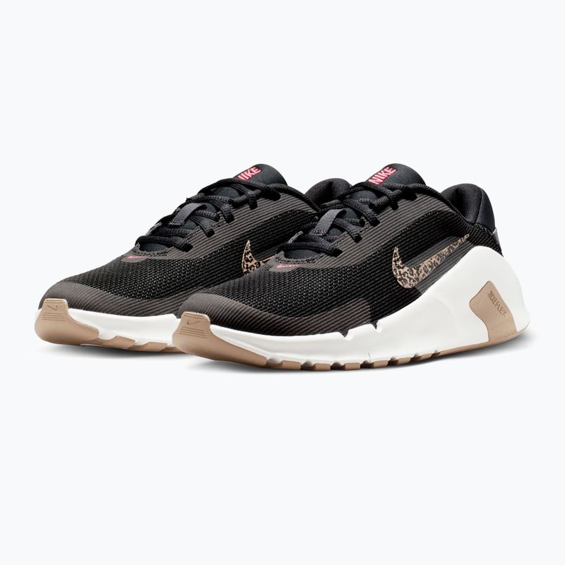 Încălțăminte de antrenament pentru femei Nike Flex Train Print black/iron grey/sail/multi color 3