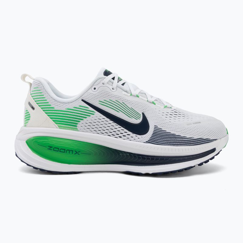 Încălțăminte de alergare pentru bărbați Nike Vomero 18 white/green spark/midnight navy 2