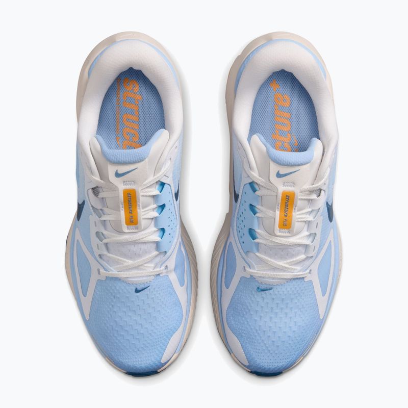Încălțăminte de alergare pentru femei Nike Structure Plus white/aluminum/sundial/mystic navy 5