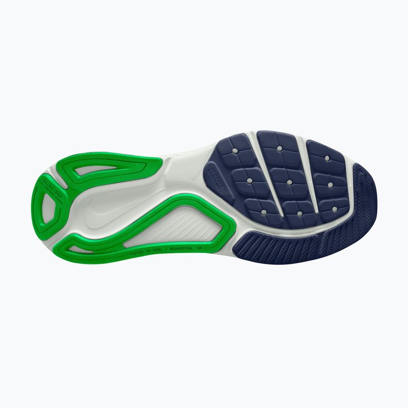Încălțăminte de alergare pentru bărbați Nike Structure 26 white/green spark/midnight navy 3