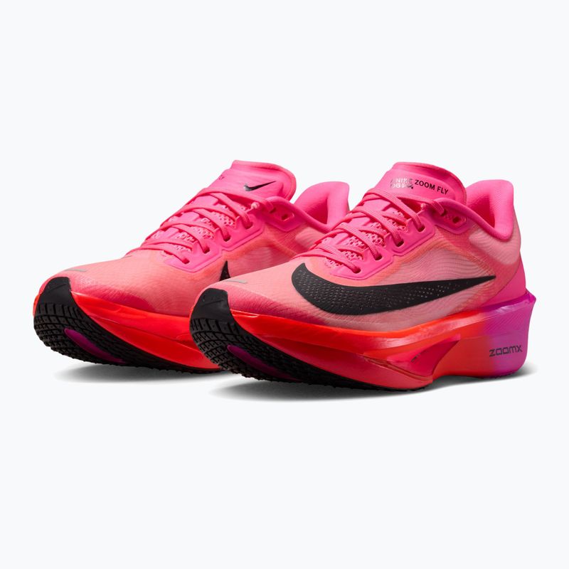 Încălțăminte de alergare pentru femei Nike Zoom Fly 6 hyper pink/laser crimson/black 3
