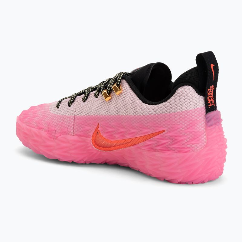 Încălțăminte de baschet pentru bărbați Nike S.T. Charge pink foam/pink spell/soft yellow 3