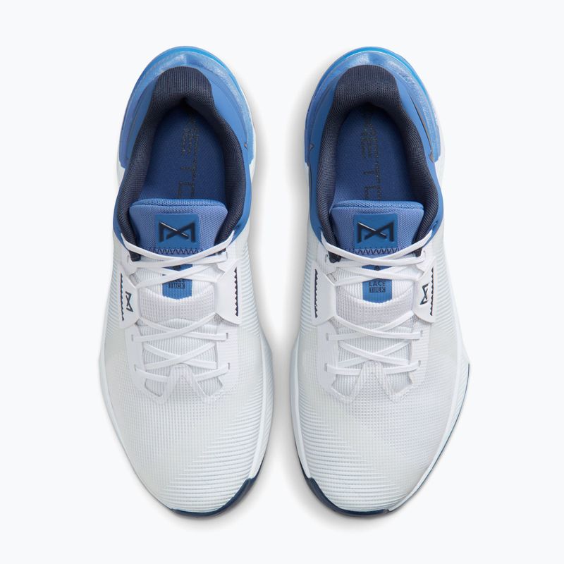 Încălțăminte de antrenament pentru bărbați Nike Metcon 10 white/indigo storm/volt/thunder blue 4