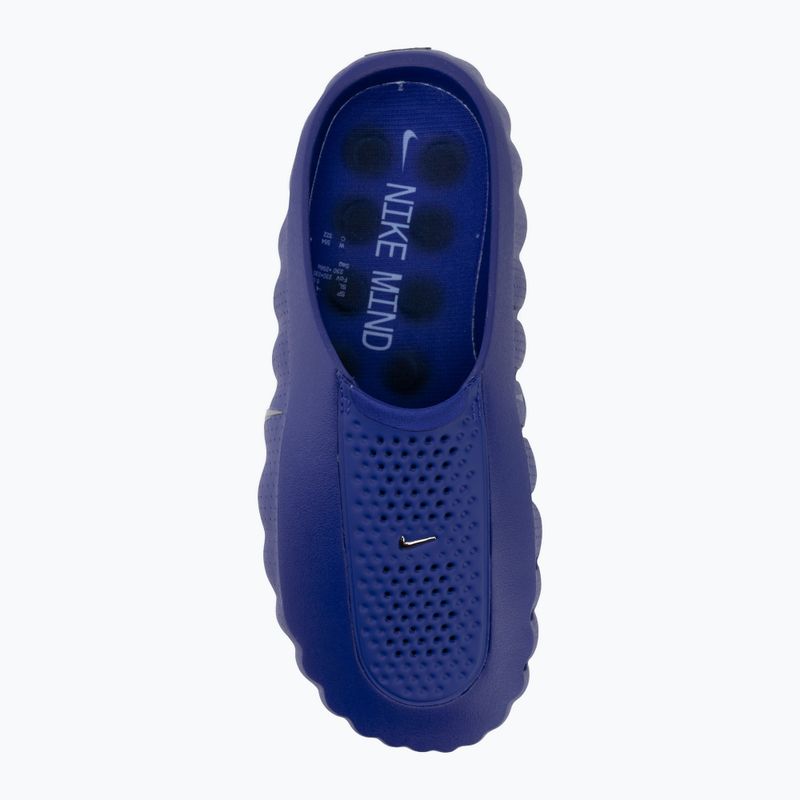 Șlapi pentru femei Nike Mind 001 old royal/midnight navy/metallic silver 5