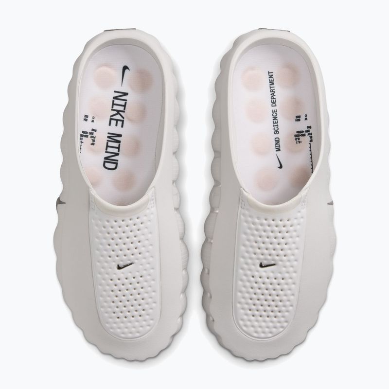 Șlapi pentru femei Nike Mind 001 summit white/phantom/metallic silver 4
