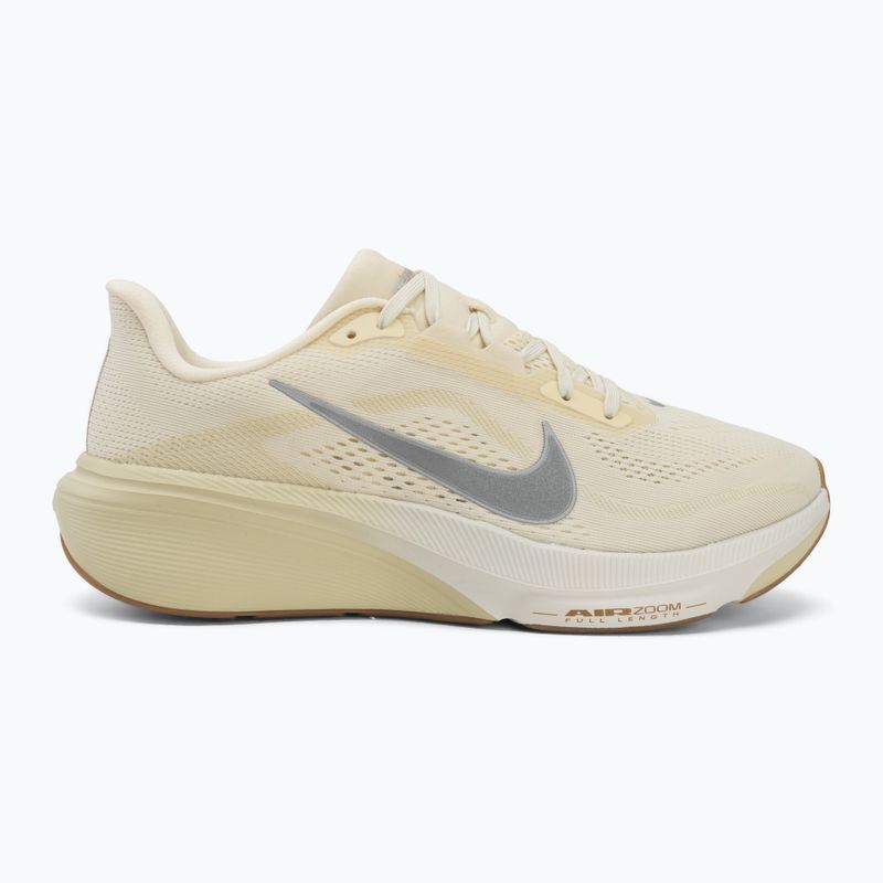 Încălțăminte de alergare pentru bărbați Nike Pegasus 42 coconut milk/light khaki/metallic silver 2