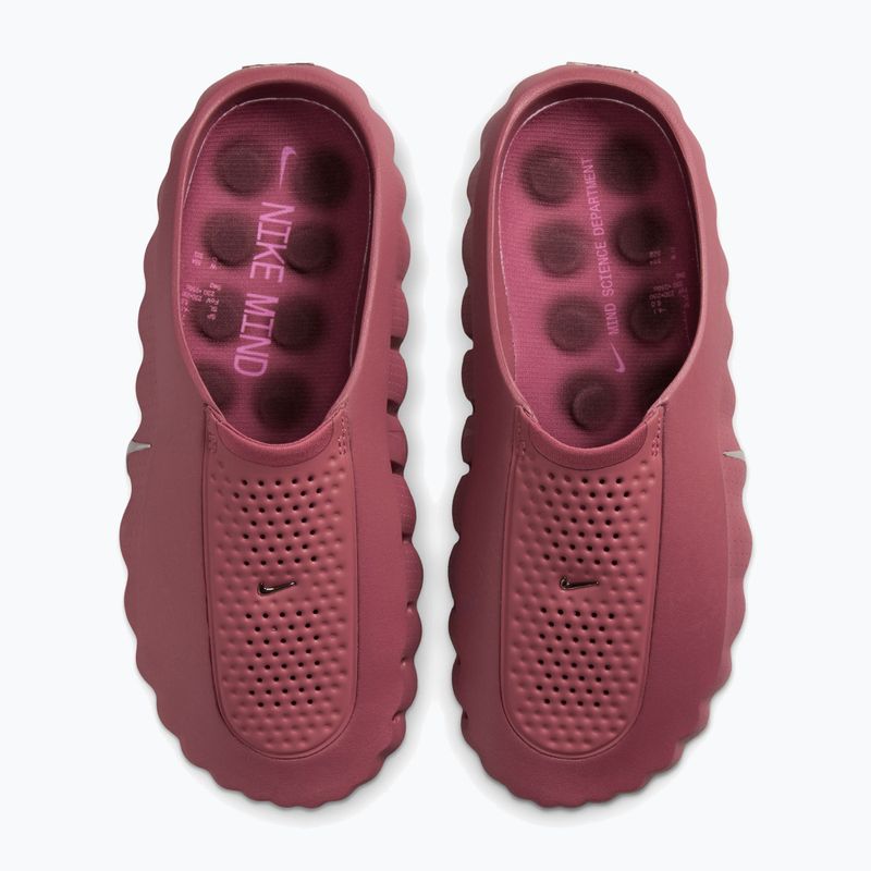 Șlapi pentru femei Nike Mind 001 Pink smoke/mystic dates/metallic silver 4