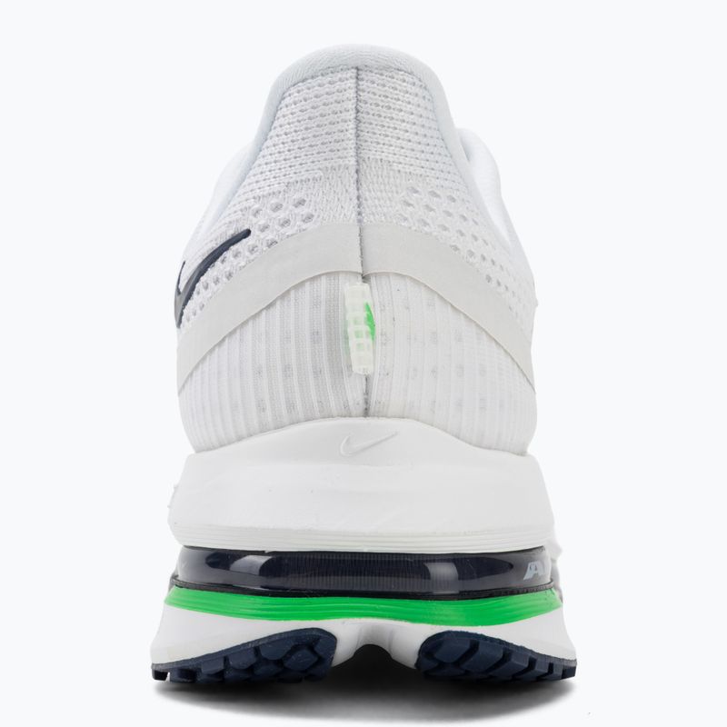 Încălțăminte de alergare pentru bărbați Nike Pegasus Premium white/midnight navy/green spark 6