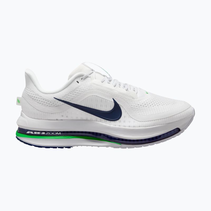 Încălțăminte de alergare pentru bărbați Nike Pegasus Premium white/midnight navy/green spark