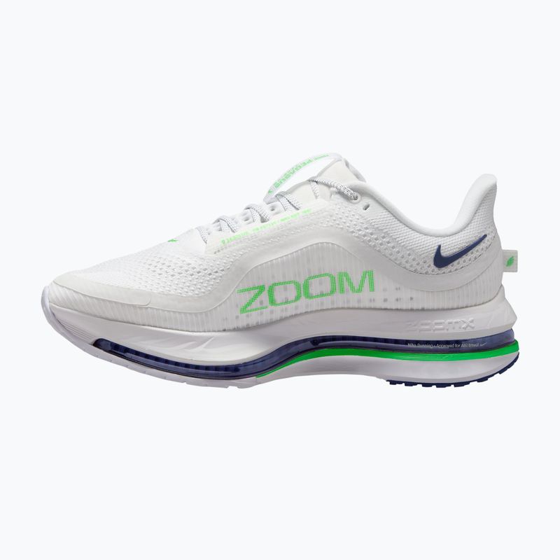 Încălțăminte de alergare pentru bărbați Nike Pegasus Premium white/midnight navy/green spark 2