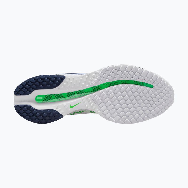 Încălțăminte de alergare pentru bărbați Nike Pegasus Premium white/midnight navy/green spark 3