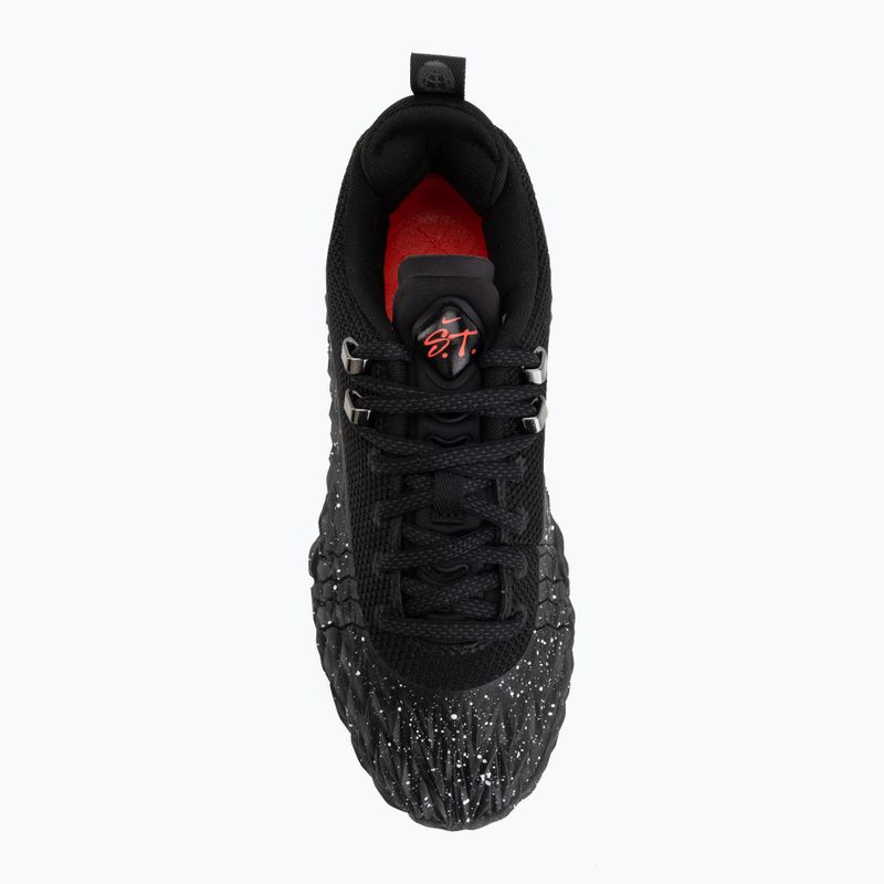 Încălțăminte de baschet pentru bărbați Nike S.T. Charge Black/dark smoke grey/black/bright crimson 5