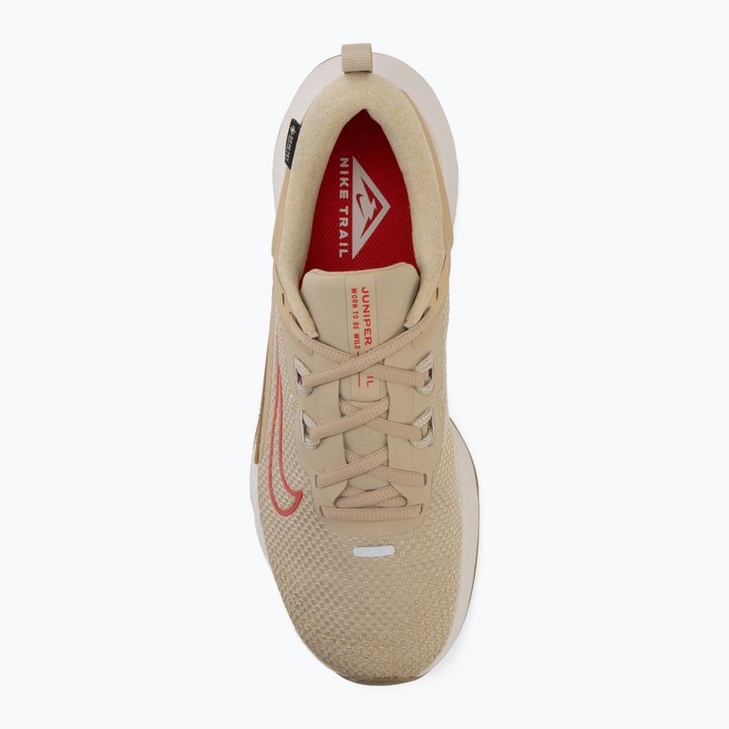 Încălțăminte de alergare pentru bărbați Nike Juniper Trail 2 GORE-TEX linen/light orewood brown/light crimson 5