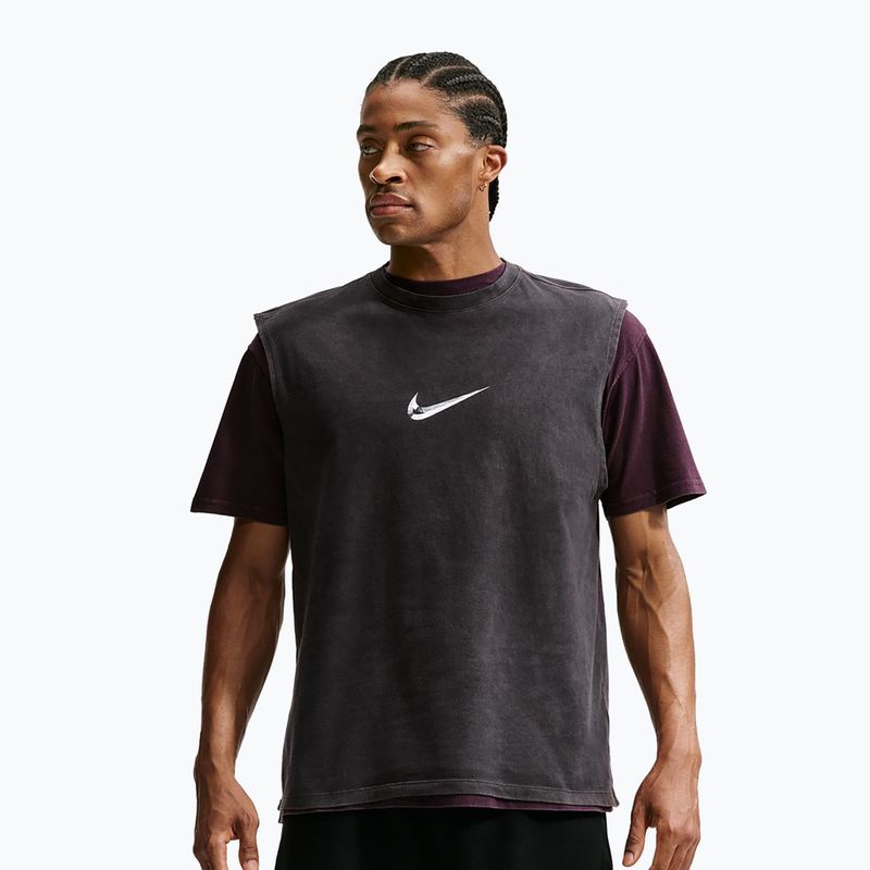 Tricou de antrenament bărbați Nike Sleeveless T-Shirt black/white