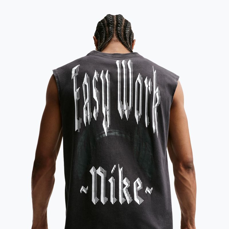 Tricou de antrenament bărbați Nike Sleeveless T-Shirt black/white 4