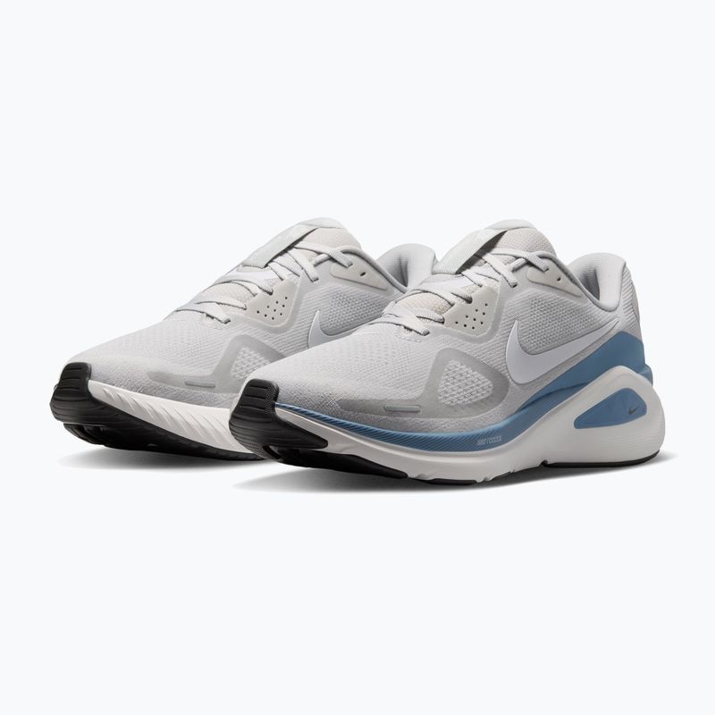 Încălțăminte de alergare pentru bărbați Nike Structure 26 grey fog/work blue/summit white 3