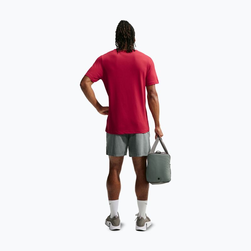 Tricou de antrenament bărbați Nike Dri-FIT tough red/white 3