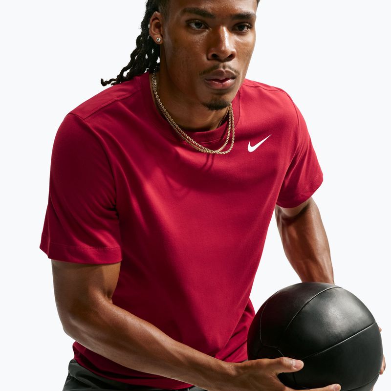 Tricou de antrenament bărbați Nike Dri-FIT tough red/white 4