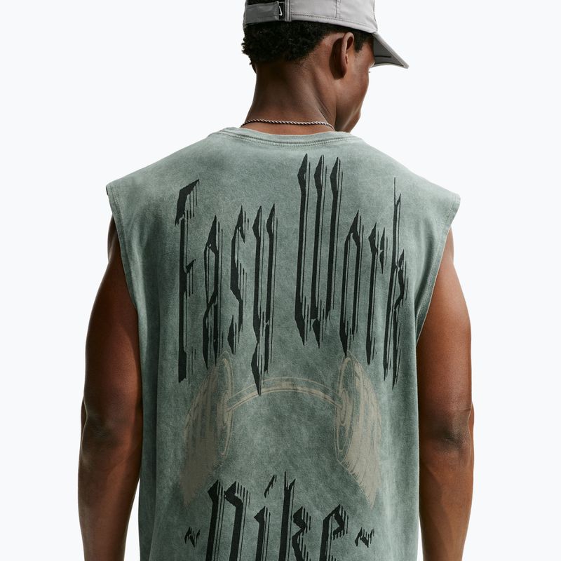 Tricou de antrenament bărbați Nike Sleeveless T-Shirt camo green/light army 4