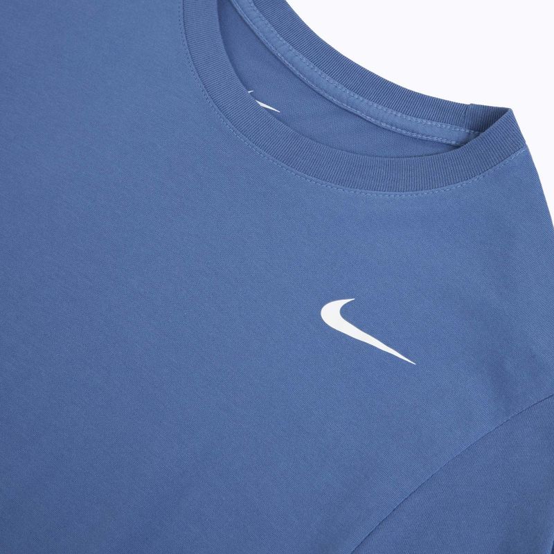 Tricou de antrenament bărbați Nike Dri-FIT indigo storm/white 3