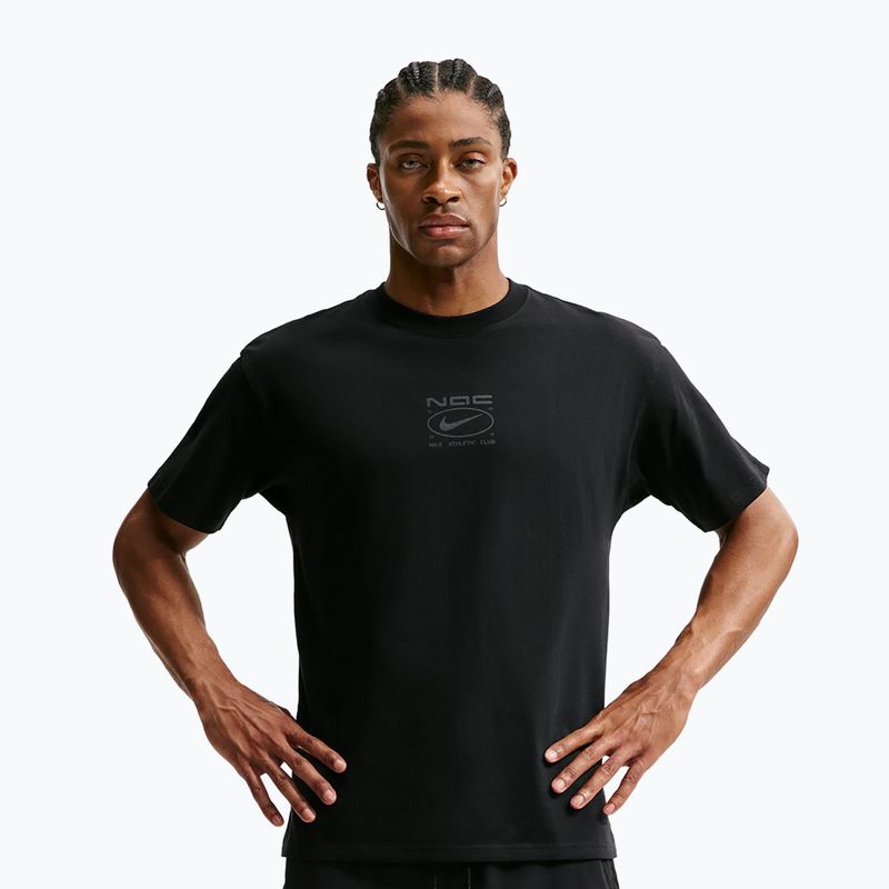 Tricou de antrenament bărbați Nike N.A.C. black/black