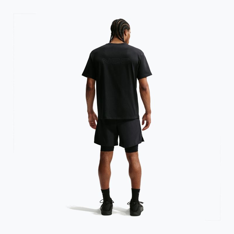Tricou de antrenament bărbați Nike N.A.C. black/black 2