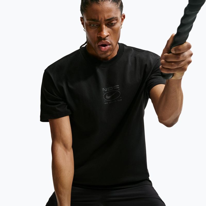 Tricou de antrenament bărbați Nike N.A.C. black/black 5