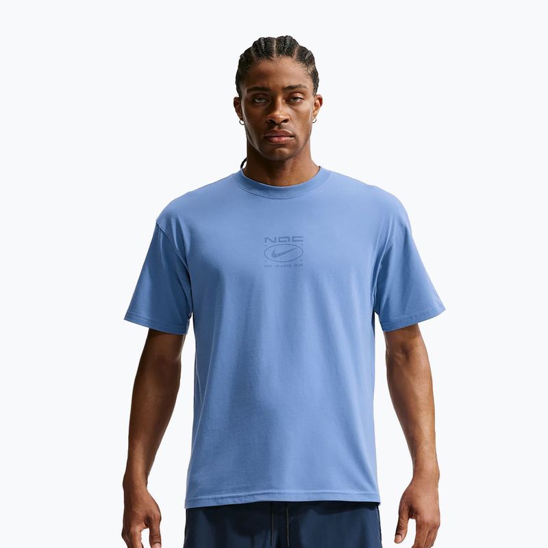 Tricou de antrenament bărbați Nike N.A.C. indigo storm