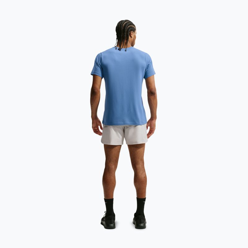 Tricou de antrenament bărbați Nike Pro indigo storm/white 3
