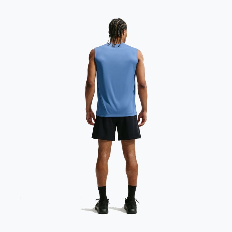 Tricou de antrenament bărbați Nike Dri-FIT Sleeveless Training Top indigo storm/white 2