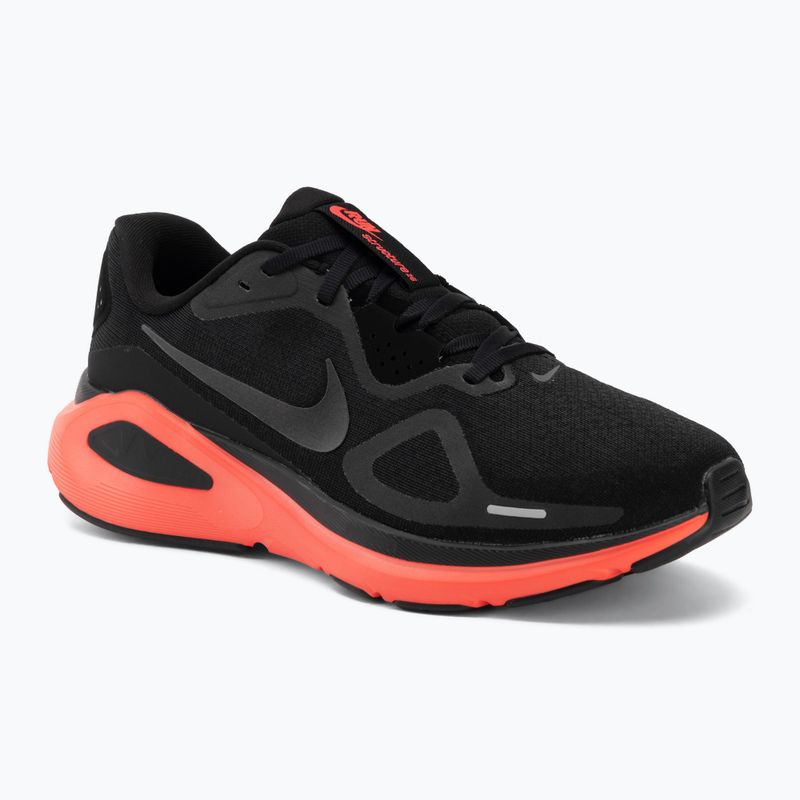 Încălțăminte de alergare pentru bărbați Nike Structure 26 black/bright crimson/metallic dark grey