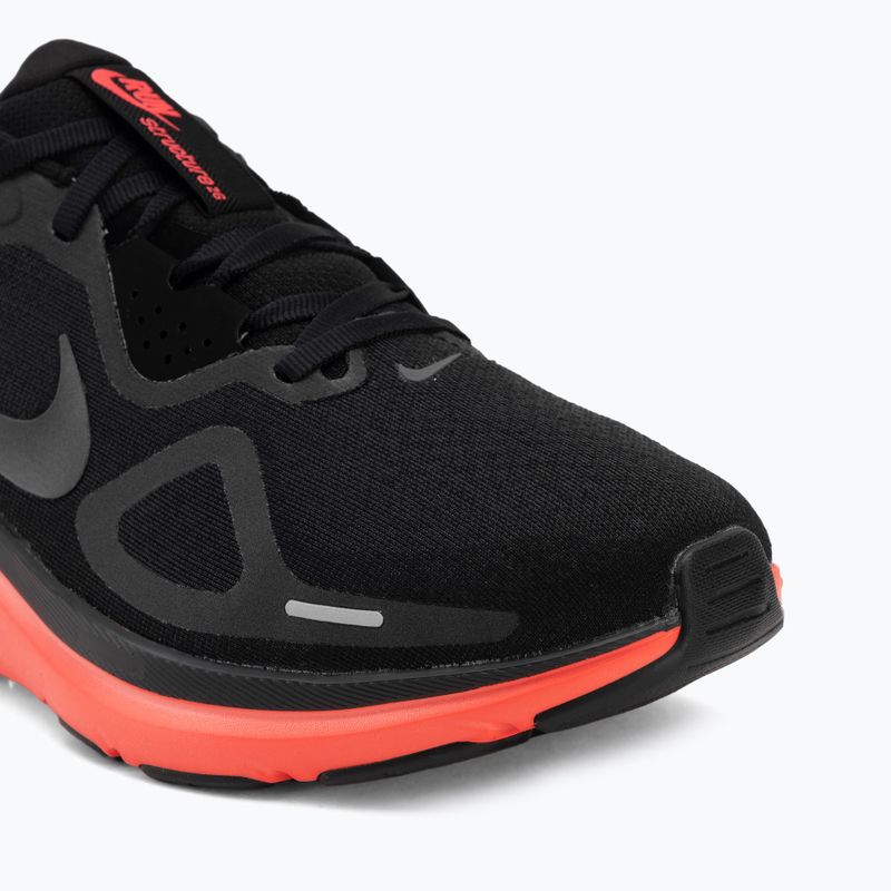 Încălțăminte de alergare pentru bărbați Nike Structure 26 black/bright crimson/metallic dark grey 7