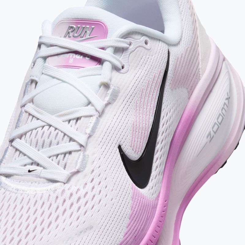 Încălțăminte de alergare pentru femei Nike Vomero 18 white/bleached lilac/light magenta/black 3