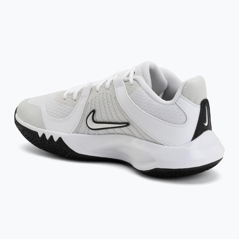 Încălțăminte de volei Nike Zoom Hyperspeed Court 2 white/metallic silver/black 3