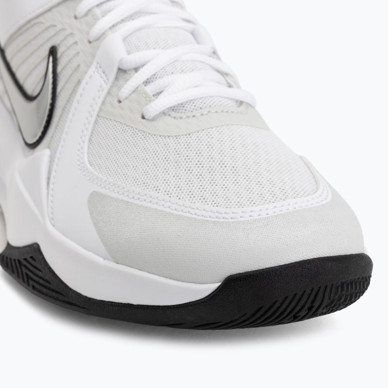 Încălțăminte de volei Nike Zoom Hyperspeed Court 2 white/metallic silver/black 7