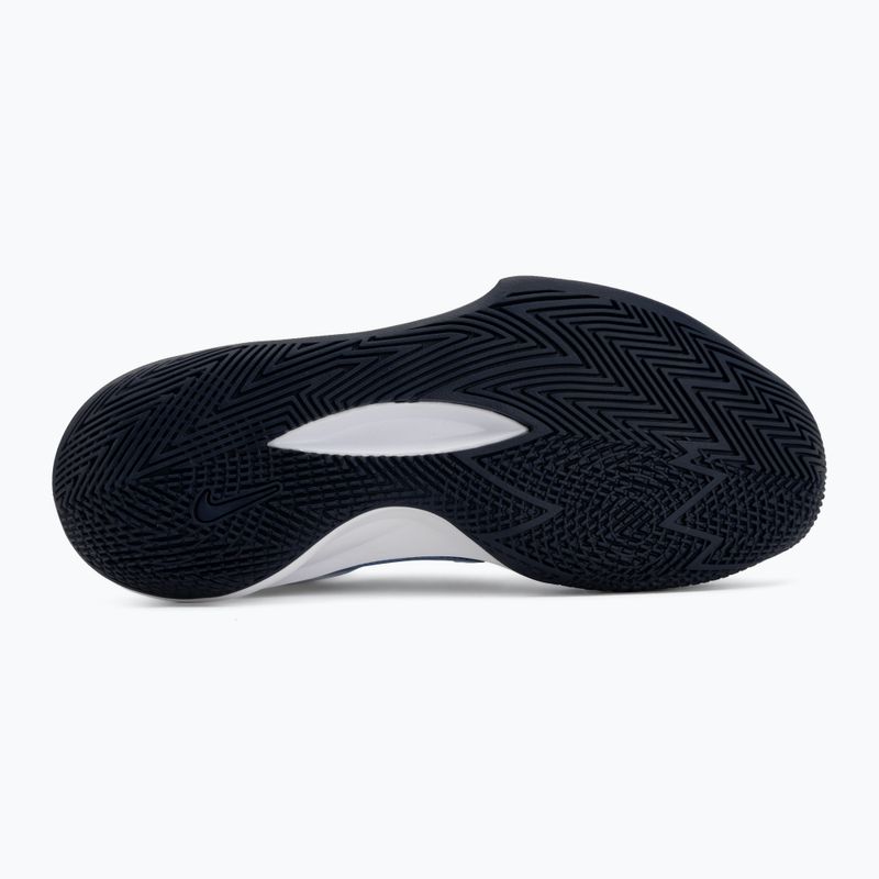 Încălțăminte de volei Nike Zoom Hyperspeed Court 2 white/valor blue/midnight navy 4